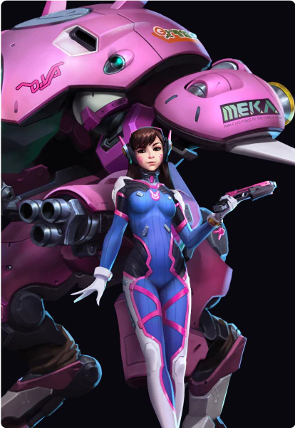 D.Va 영웅 이미지